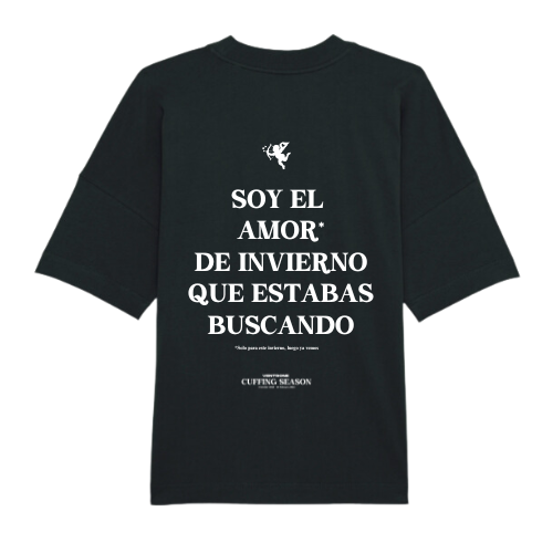 "LA DE INVIERNO"  BLACK TEE